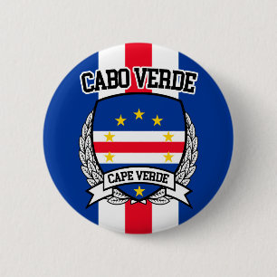 Cape Verde 6 Cm Round Badge
