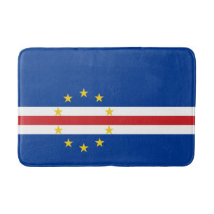 Cape Verde Flag Bath Mat