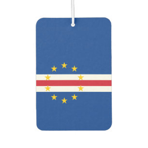 Cape Verde Flag Car Air Freshener