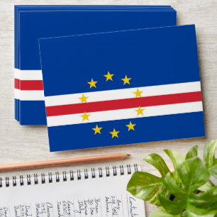 Cape Verde flag Envelope