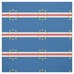 Cape Verde Flag Fabric