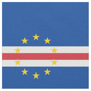 Cape Verde flag Fabric