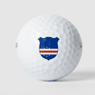 Cape Verde Flag Grand Patriotic Golf Balls