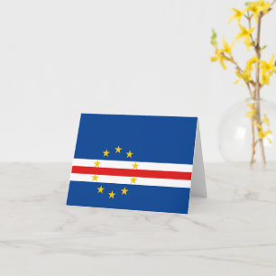 Cape Verde Flag Notecard