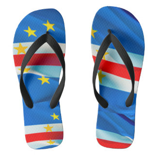 Cape Verde Flag Thongs