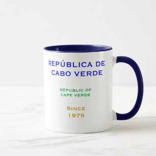 CAPE VERDE*-  Mug with Flag and Crest