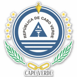 Cape Verde National Emblem Patriotic