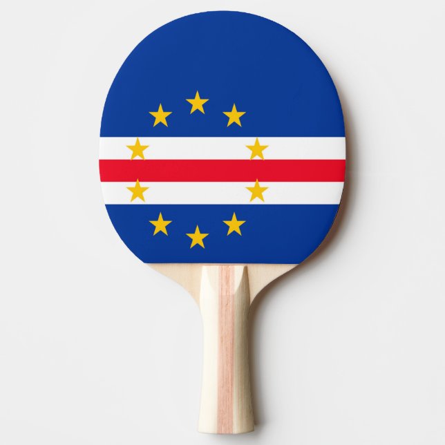 Cape Verde Ping Pong Paddle (Front)