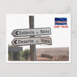 Cape Verde - Postcard