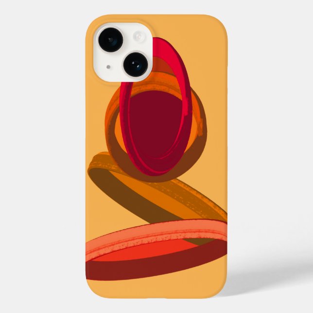 Cape Verde Rain to Cachupa Abstract Illustration Case-Mate iPhone Case (Back)