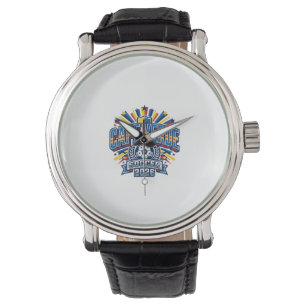 Cape Verde Soccer 2026 Soccer Bold Country Typogra Watch