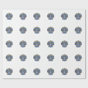 Cape Verde Soccer 2026 Soccer Bold Country Typogra Wrapping Paper