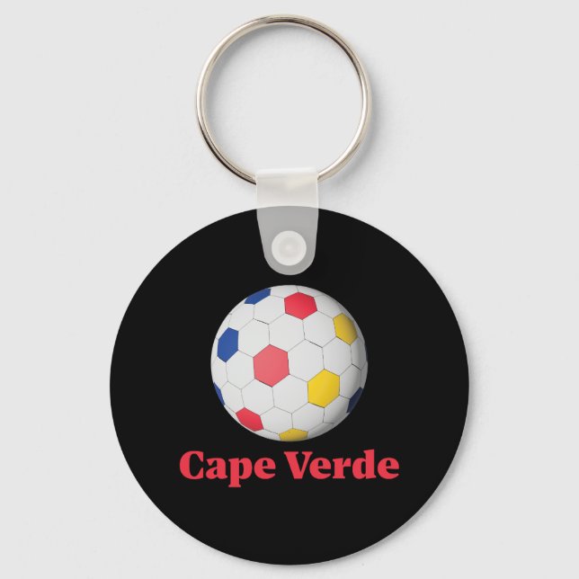 cape verde soccer key ring (Front)