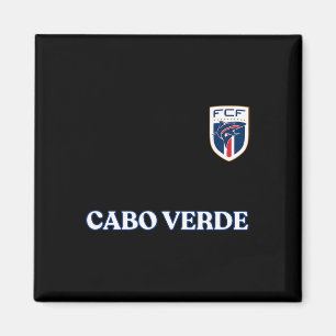 Cape Verde Soccer Team Magnet