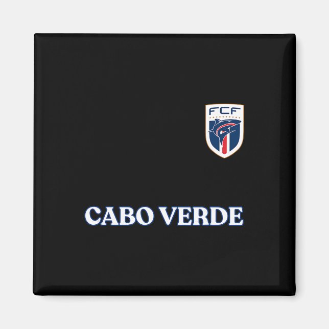 Cape Verde Soccer Team  Magnet (Front)