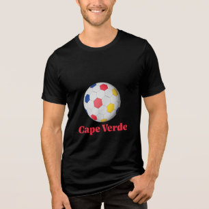 cape verde soccer Tri-Blend shirt