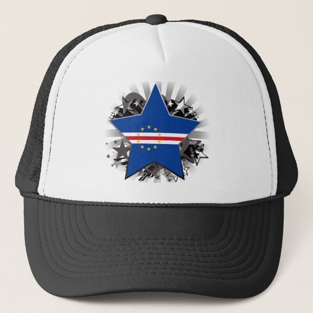 Cape Verde Star Trucker Hat (Front)