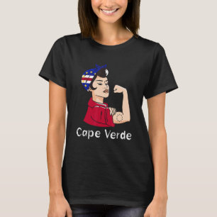 Cape Verde Strong Cape Verdean Roots Woman Scarf M T-Shirt