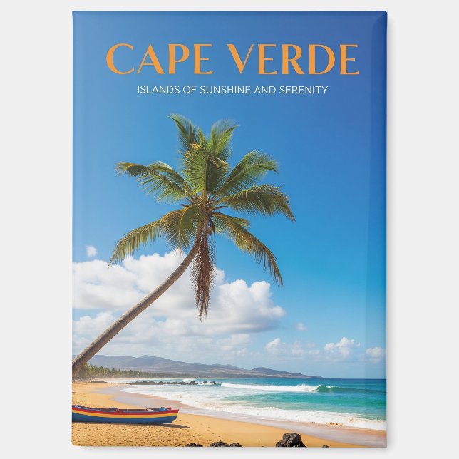 Cape Verde Travel Magnet (Front)