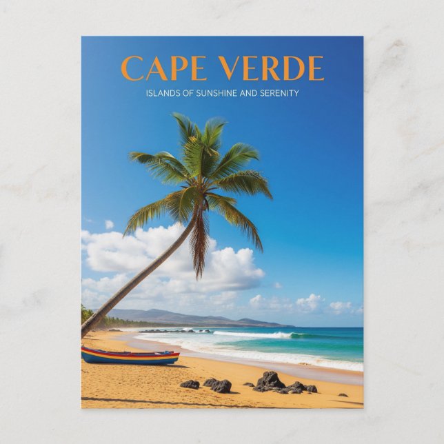 Cape Verde Travel Postcard (Front)