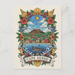 Cape Verde Travel Postcard