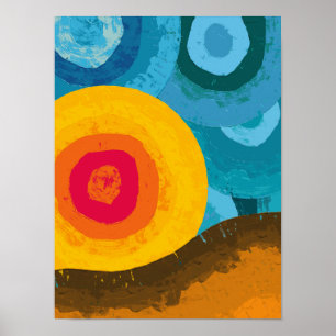 Cape Verde Vibrant Sunset Poster