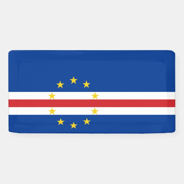 Cape Verdean Flag (Cape Verde) Banner (Horizontal)