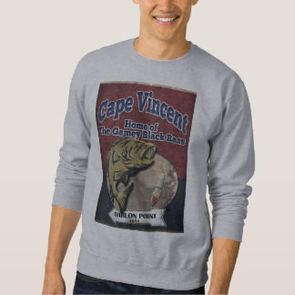 Cape Vincent Black Bass  Sweat Shirt