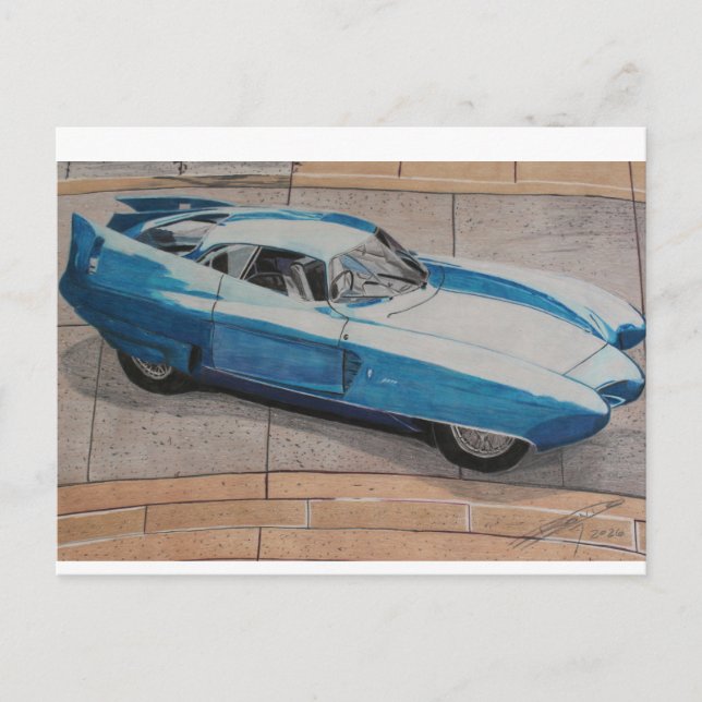 Caped Dream Postcard (Front)