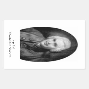 Capel Bond Rectangular Sticker