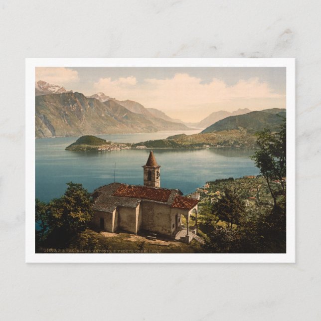 Capello St Angelo, Lake Como, Lombardy, Italy Postcard (Front)