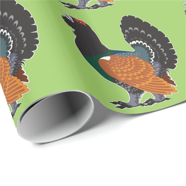 capercaillie wrapping paper (Roll Corner)