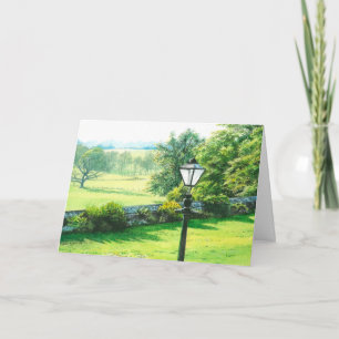 Capernwray Lamppost - Thank You Card