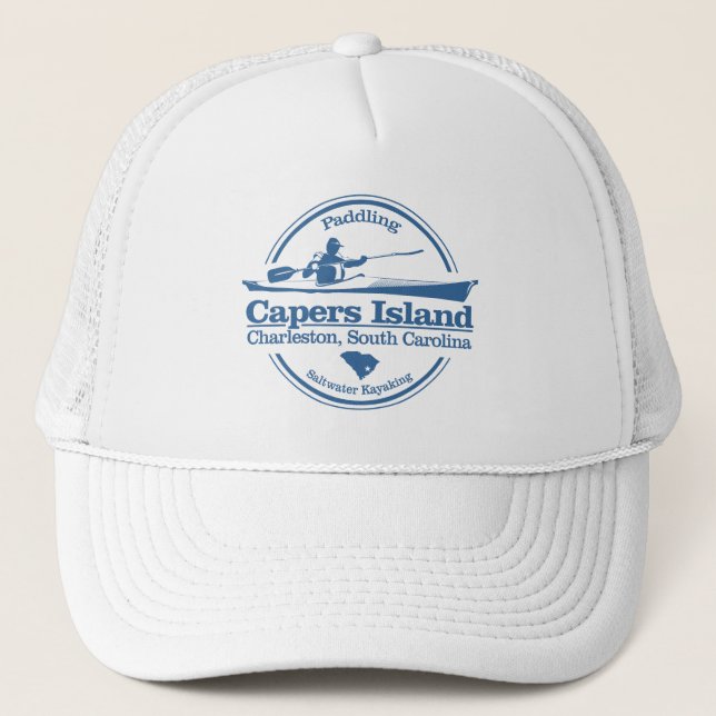 Capers Island (SK) Trucker Hat (Front)