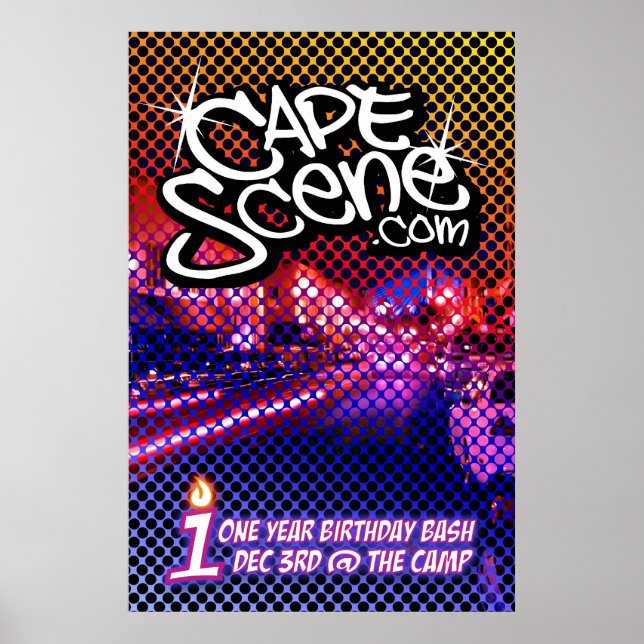 CapeScene.com Poster (Front)
