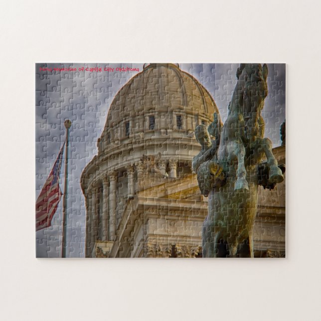 Capital City Oklahoma. Jigsaw Puzzle (Horizontal)