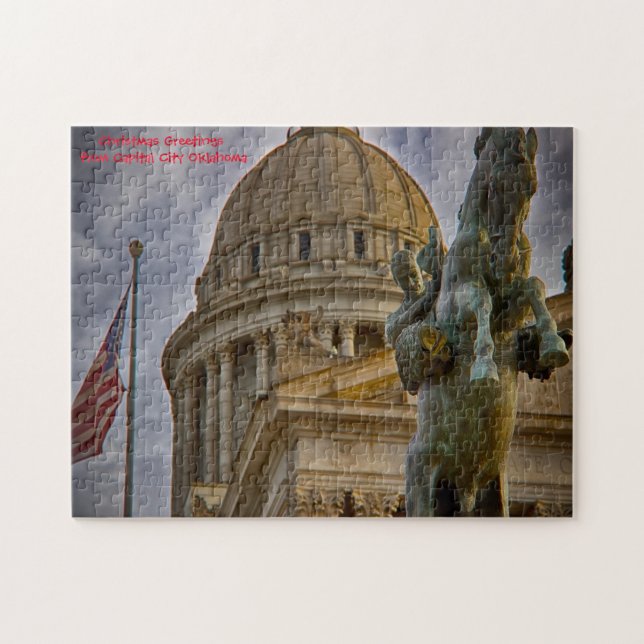 Capital City Oklahoma. Jigsaw Puzzle (Horizontal)