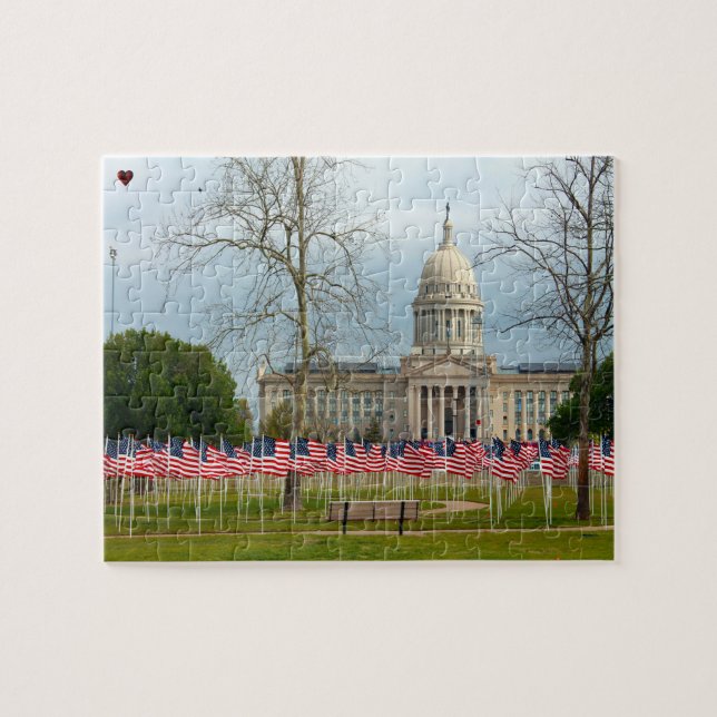Capital City Oklahoma Jigsaw Puzzle (Horizontal)