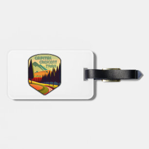 Capital Crescent Trail Colours Luggage Tag