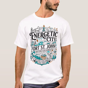 Capital Drummer Musician Washington D.C. Cityscape T-Shirt
