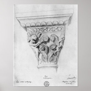 Capital illustrating the vice of despair poster