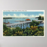 Capital Island New Foot Bridge View