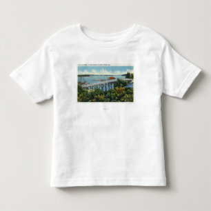 Capital Island New Foot Bridge View Toddler T-Shirt