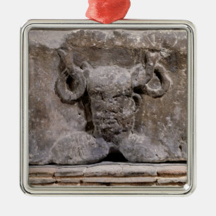 Capital of the Nautes Pillar depicting Cernunnos Metal Ornament