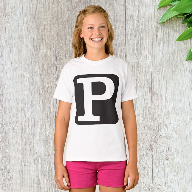 Capital P Girls T-Shirt (Creator Uploaded)
