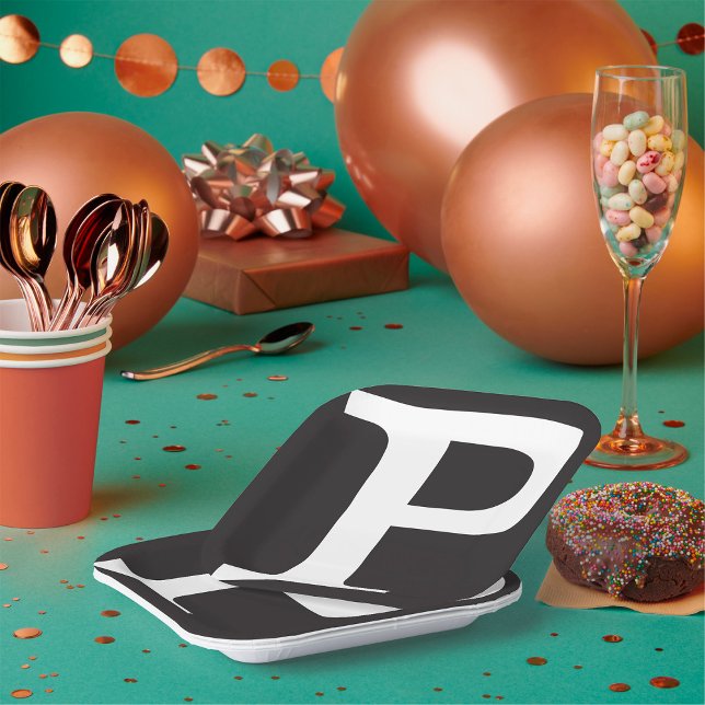 Capital P Paper Plates (Creator Uploaded)