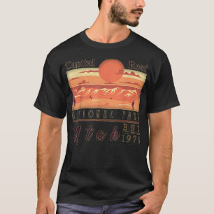 Capital Reef National Park Utah Est 1971 - T-Shirt