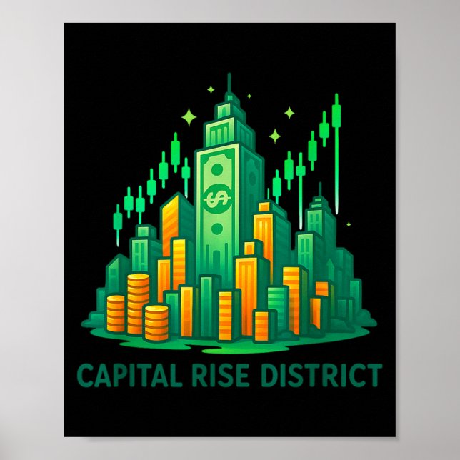 Capital Rise District Market Vision  Poster (Front)