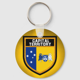 Capital Territory Flag Key Ring