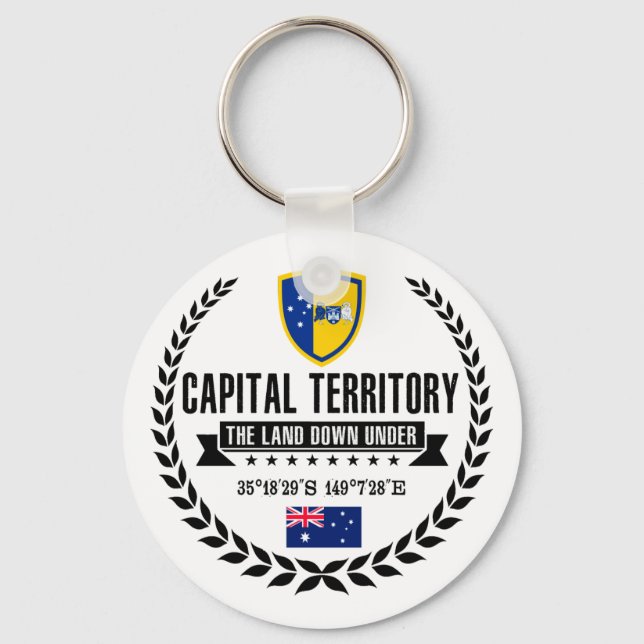 Capital Territory Key Ring (Front)